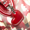 Burberry Nova Check Coated Canvas Hearts Pilgrim Satchel Secondhand