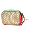 Gucci Laminated Nappa Trapuntata Wristlet Clutch Secondhand