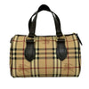 Burberry Haymarket Check Boston Bag Secondhand