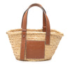 Secondhand LOEWE Small Raffia Anagram Basket Bag