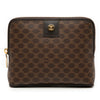 Celine Macadam Coated Canvas Pouch Secondhand