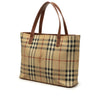 Burberry Mini Haymarket Check Coated Canvas Tote Secondhand
