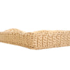 Prada Crochet Raffia Logo Tote Secondhand