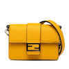 Fendi Micro Leather Flat Baguette Crossbody Secondhand