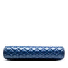 Chanel Quilted Patent Timeless Kiss Lock Clutch Secondhand