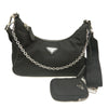 Prada Saffiano Trimmed Re Nylon Re Edition 2005 Satchel Secondhand