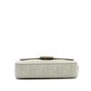 Fendi Zucca Embroidered Canvas Baguette Satchel Secondhand