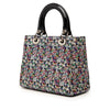 Dior Medium Multicolor Metallic Fabric and Patent Leather Lady Dior Secondhand