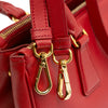 Prada Small Saffiano Lux Galleria Double Zip Satchel Secondhand