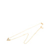 Louis Vuitton Gold Plated Essential V Necklace Secondhand