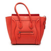Celine Micro Leather Luggage Tote Secondhand