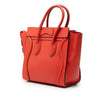 Celine Micro Leather Luggage Tote Secondhand