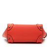 Celine Micro Leather Luggage Tote Secondhand