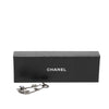 Chanel Silver Plated Crystal CC No. 5 Bow Charm Bracelet Secondhand
