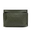 LOEWE Embossed Leather Anagram Repeat T Pouch Secondhand