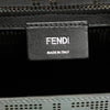 Fendi Medium Zucca Perforated Leather Baguette Messenger Bag Secondhand