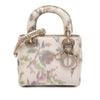 Dior Mini Satin Floral Crystal Lady Dior Secondhand