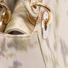 Dior Mini Satin Floral Crystal Lady Dior Secondhand