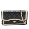 Chanel Bicolor Lambskin 23B Flap Phone Holder Secondhand