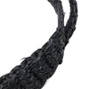 Prada Raffia Effect Crochet Embroidered Logo Tote Secondhand