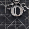 Dior Medium Lambskin Cannage Contrast Stitch Lady Dior Secondhand