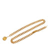 Chanel Gold Plated CC Medallion Chain Belt Secondhand