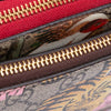 Secondhand Gucci GG Supreme Bengal Double Zip Pochette