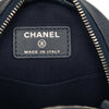 Chanel CC Quilted Caviar Round Clutch With Chain Secondhand