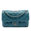 Chanel Quilted Calfskin Plaque Double Flap Secondhand