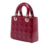 Dior Small Patent Cannage Lady Dior Secondhand