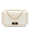 Chanel Medium Quilted Calfskin Octagon CC Clasp Flap Secondhand