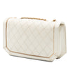 Chanel Medium Quilted Calfskin Octagon CC Clasp Flap Secondhand