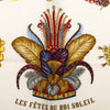 Hermès Les Fetes du Roi Soleil Silk Scarf 90 Secondhand