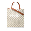 Celine Medium Triomphe Coated Canvas Vertical Cabas Tote Secondhand
