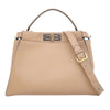 Fendi Medium Leather Peekaboo Iconic Satchel Secondhand