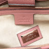 Gucci Medium Bicolor Calfskin Bamboo Shopper Satchel Secondhand