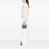 Dior Mini Calfskin Flower Embroidered Lady Dior Secondhand
