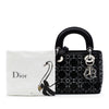 Dior Mini Satin Cannage Crystal Embellished Lady Dior Secondhand