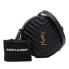Saint Laurent Grain De Poudre Chevron Round Vinyle Camera Bag Secondhand
