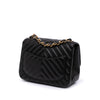 Chanel Mini Square Classic Chevron Lambskin Single Flap Secondhand