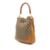 Secondhand Gucci GG Canvas Bamboo Web Satchel