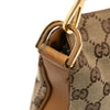 Secondhand Gucci GG Canvas Bamboo Web Satchel