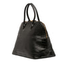 Balenciaga Large Croc Embossed Calfskin Ville Top Handle Bag Secondhand