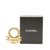 Secondhand Chanel Gold Plated CC Charm Brooch