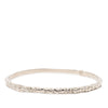 Chanel CC Silver Plated Strass Bangle Secondhand