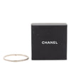 Chanel CC Silver Plated Strass Bangle Secondhand