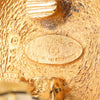 Secondhand Chanel Gold Plated CC Sunburst Clip On Earrings