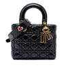 Dior Small Crinkled Patent Cannage My ABCDior Lady Dior Secondhand