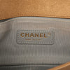 Chanel Small Quilted Metallic Lambskin Interwoven CC Boy Flap Secondhand
