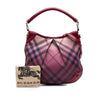 Burberry Medium Nova Pop Degrade Coated Canvas Craigwell Hobo Secondhand